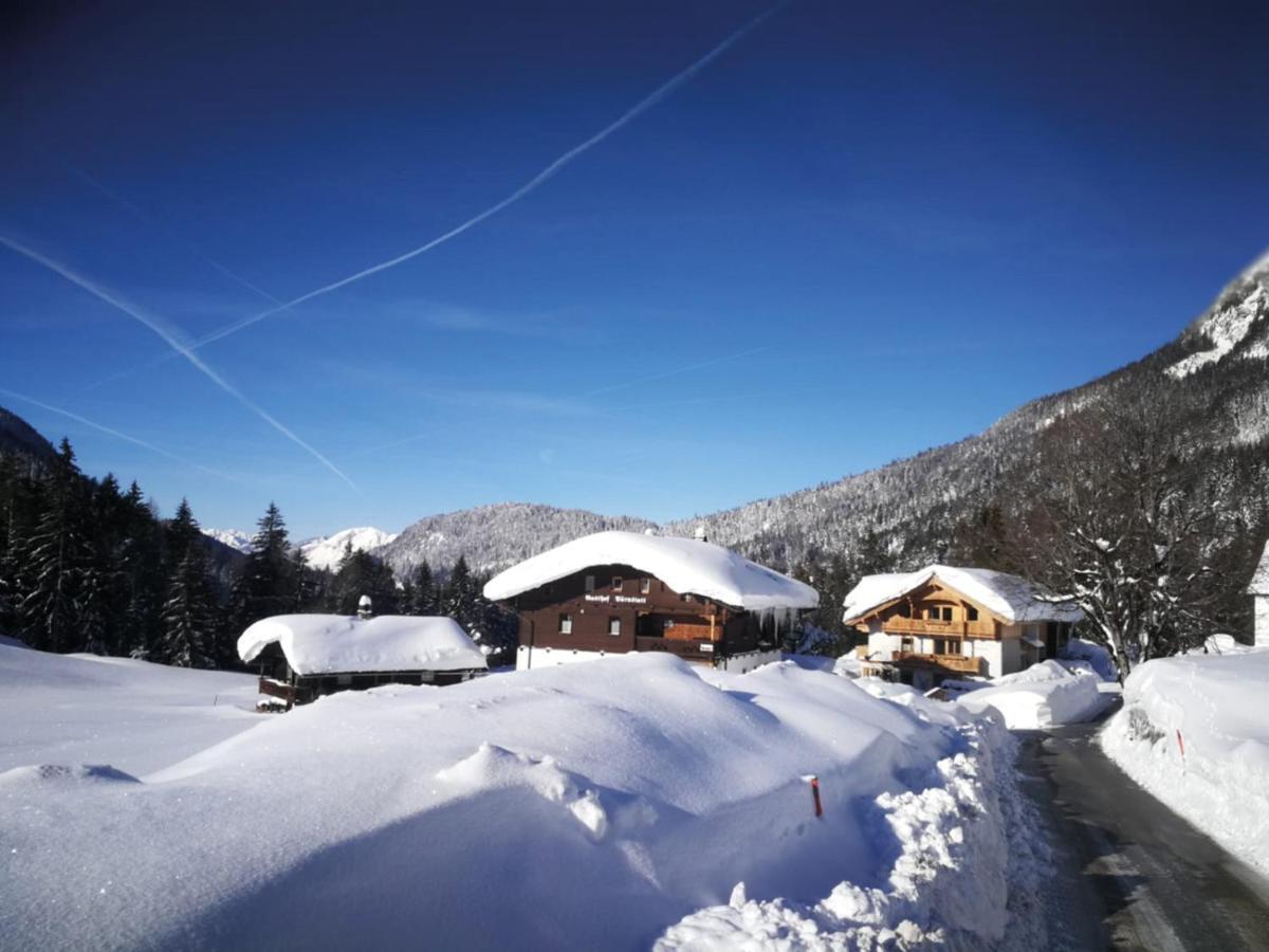 Berggasthof Baernstatt Scheffau am Wilden Kaiser Exterior foto